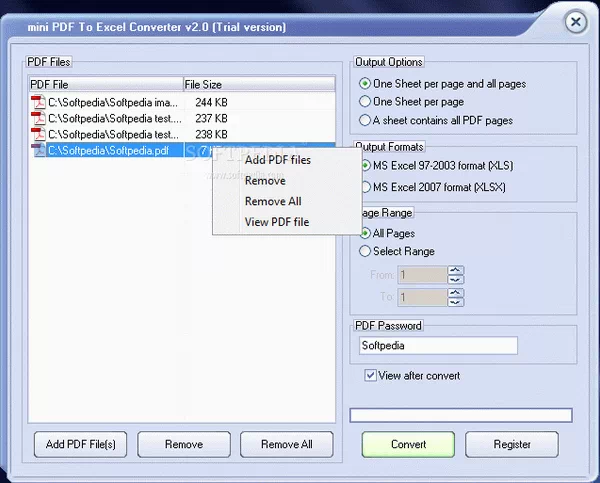 Mini Pdf To Excel Converter V2 0 Keygen Incl Keygen Downloads Torrent