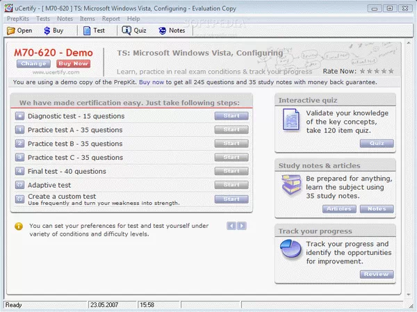 70-620 MCTS: Windows Vista Certification Crack + Serial Key Download