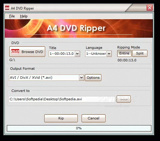 A4 DVD Ripper Crack With Activation Code Latest