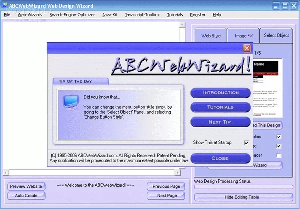 ABCWebWizard Website Design Software Crack With Activator Latest 2025