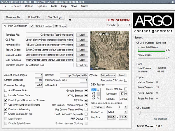 ARGO Content Generator Crack & Serial Key