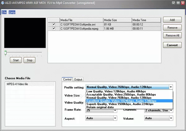 AVI MPEG WMV ASF MOV FLV to MP4 Converter Serial Number Full Version