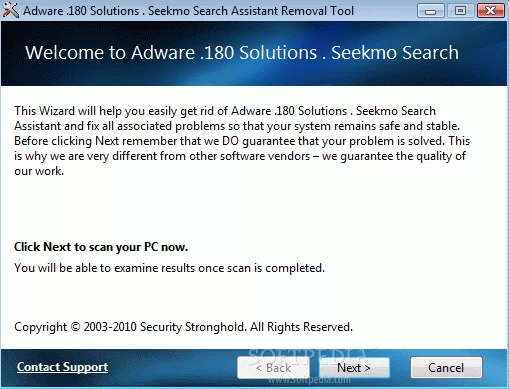 Adware .180 Solutions . Seekmo Search Assistant Removal Tool Crack + Activation Code Download