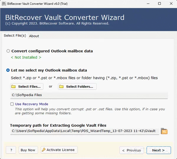 BitRecover Vault Converter Wizard Crack + Serial Key Download