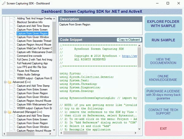 Bytescout Screen Capturing SDK Crack + License Key (Updated)