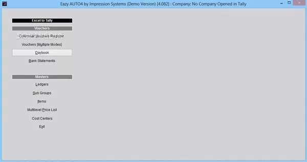 EazyAUTO4 Excel to Tally.ERP9 Data Converter Crack With Serial Key Latest 2024