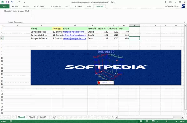 ThreeDify Excel Grapher Crack + License Key (Updated)