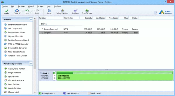 Aomei Partition Assistant Server Edition 3.15.0 Crack   PC/Windows [Latest] 2022