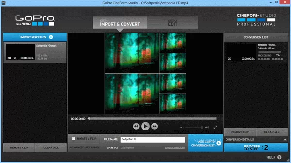 GoPro CineForm Studio Professional Serial Key Full Version