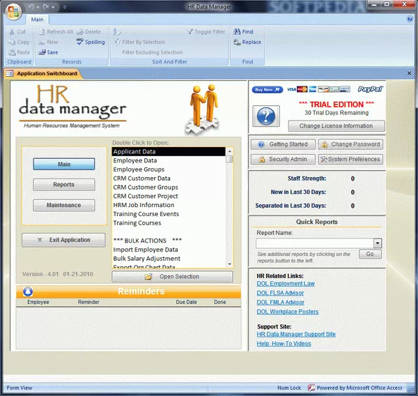 HR Data Manager Crack With Serial Number Latest