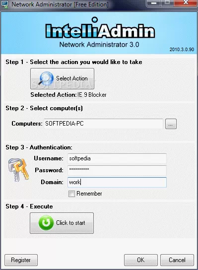 Network Administrator (formerly IE7 Automatic Install Disabler) Crack & Serial Number