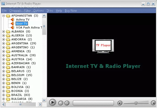 Internet TV & Radio Player Crack Plus Activation Code