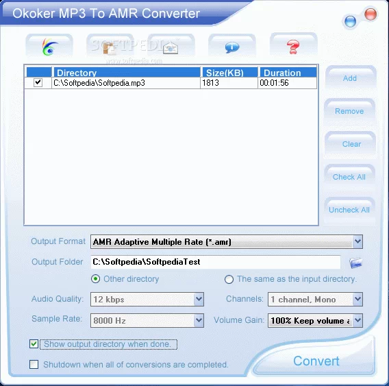 Okoker Mp3 to Amr Mobile Ringtone Converter Pack Serial Key Full Version