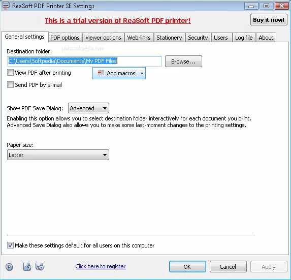 ReaSoft PDF Printer Server Edition Crack With License Key Latest
