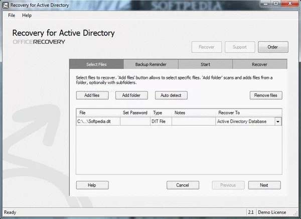Recovery for Active Directory Crack With Serial Number 2023