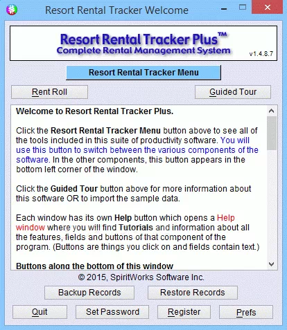 Resort Rental Tracker Plus Crack + Serial Key Updated
