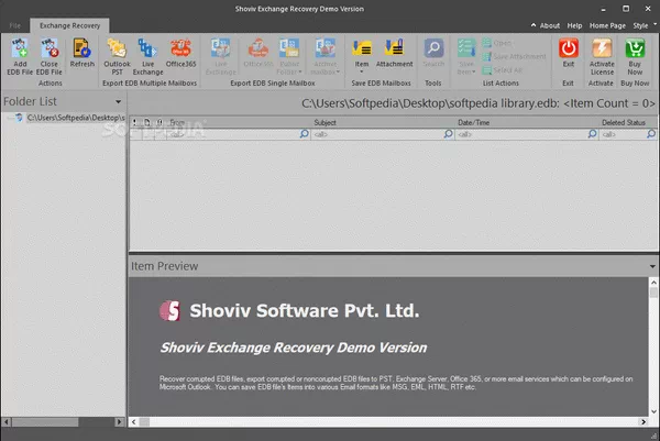 Shoviv Exchange Recovery Crack + License Key Updated