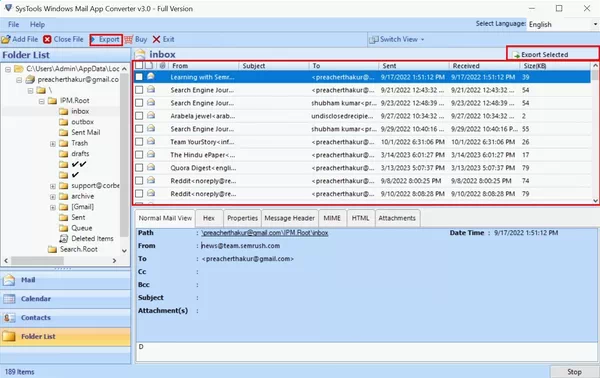 SysTools Windows Mail App Converter Crack + Keygen Download