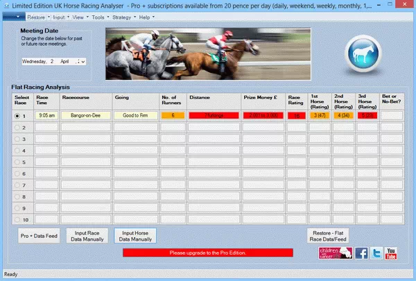 UK Horse Racing Analyser Crack & License Key
